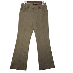 Y2K Womyn's Brown Revival Herringbone Bootcut Pants Size 0